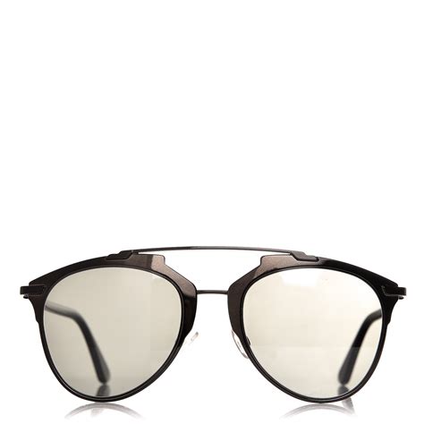 dior mirror black sunglasses reflective|Dior Reflected Sunglasses .